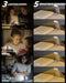 Book Reading Light, Rechargeable Clip on Booklight, Eye Caring 3 Color Temperatures & 5 Brightness Levels, Night Use for