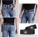 No Buckle Invisible Elastic Stretch Belt for Men/Women Fits waist 24-50in Father Day Gift