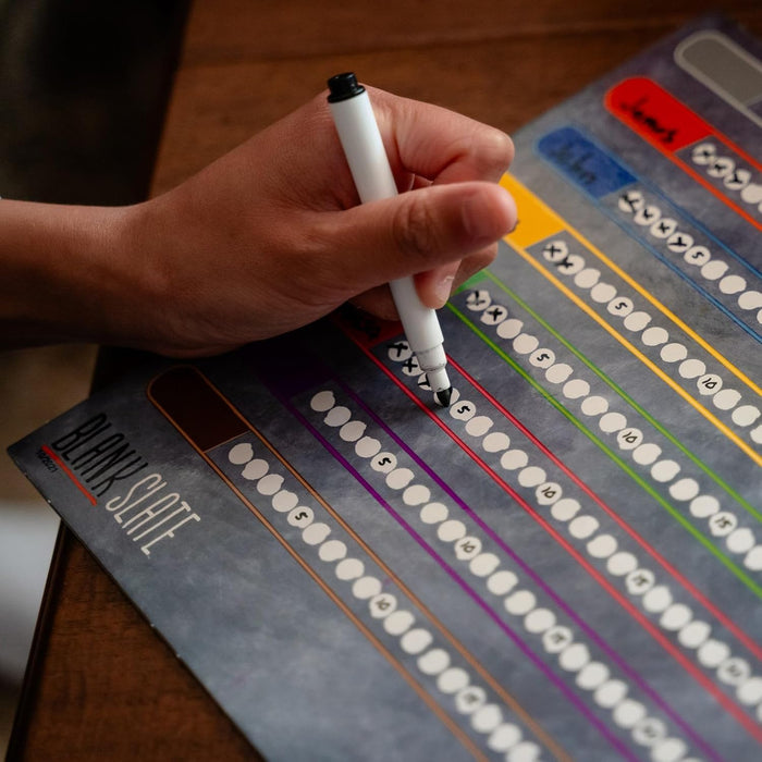 Blank Slate Board Game, A Party Game of Addicting Predictions