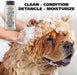 USA 4-in-1 Calming Dog Shampoo with Lavender Chamomile Scent – Cleans, Conditions, Detangles, & Moisturizes - Pet Friendly Formula - 24 Oz - Model 820000A