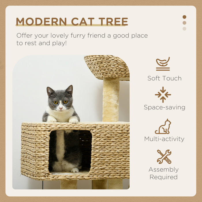 Indoor Cat Tower with Scratching Posts