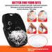 Silicone Bdoy Scrubber -Anti Zinc Infused-Exfoliating Shower Brush