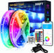 LED Strip Lights 200ft 2 * 100ft RGB Music Sync Smart App Control