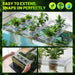 Telescoping Aquarium Plant Holder with 3 Sponge Cups