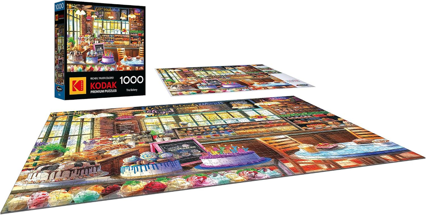 Kodak Premium The Bakery 1000 Piece Jigsaw Puzzle for Adults