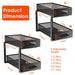 Two-Pack Adjustable Under-Sink Organizers