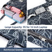 WLLWOO Yoga Mat Carrier Bag for Women Canvas Carryall Tote Gym Pilates
