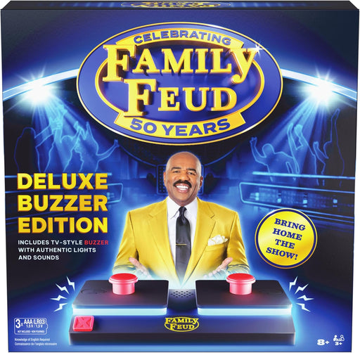 Family Feud: Deluxe Buzzer Edition Board Game