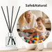 3 Pack Fragrance Reed Diffuser, 50ML Lavender Jasmine Lemongrass