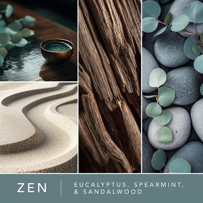 Zen - Eucalyptus Scented Wax Melts 10oz (24 Cubes)