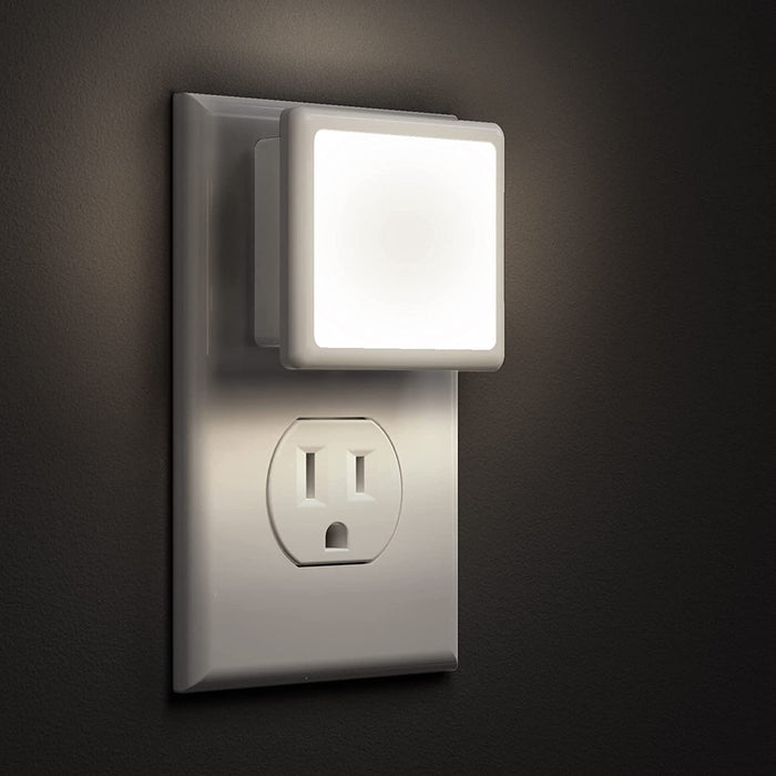 Night Lights Plug into Wall 2-Pack, 0.3W Plug in Night Light
