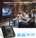 HDMI Switch Splitter 4K@60hz, Aluminum HDMI 2.0 Switcher 2 in 1 Out, HDMI Splitter 1 in 2 Out, Bi-Directional Switch Sup