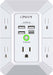 Wall Charger, Surge Protector,  5 Outlet Extender with 4 USB Ports