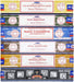 - Set of 6 - Nag Champa, Super Hit,Path Breaker,Soul Searcher, Sandalwood, Californian White Sage 15 Grams