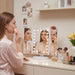 2X/3X/10X Magnifying Vanity Mirror with Light, Trifold Makeup Mirror