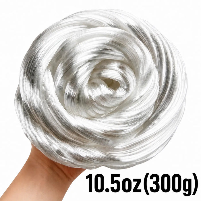 Glossy Metallic Slime Toy, Stretchy Non-Sticky Sensory Putty with DIY Pigments, Satisfying ASMR Stress Relief Fidget Toy for Adults Teens,Sohochic
