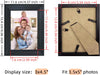 12-Pack 3.5 × 5 in Black Picture Frames