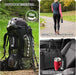 Hooded Rain Poncho for Adults, Reusable Waterproof Raincoat