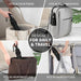 Windproof Travel Umbrella, Auto Open Close Lightweight Compact Portable Backpack Folding Umbrella, Perfect for Car, Purs
