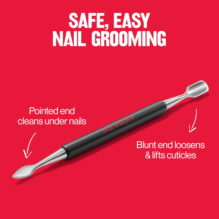 Stainless Steel Nail Groomer, Black, 1 Count