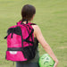 Team Sports Backpack with Ball & Cleat Compartments — Pink