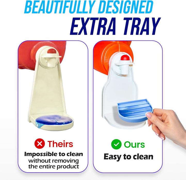 [2 Pack] Laundry Detergent Cup Holder, Detergent Drip Catcher