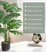 Fake Plants Monstera Plant, 28" Artificial Potted Plants Indoor with Black Gold Pot for Home Decor, Faux Plants Greenery