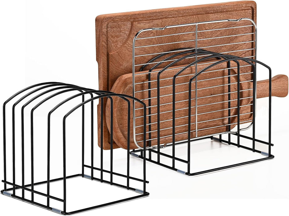 Cutting Board Organizer, 2PCS, Matte Black
