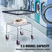 Rolling Wire Laundry Cart