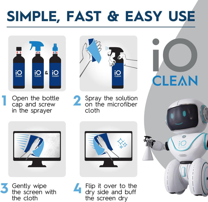 16oz Screen Cleaner Spray – Best Large Cleaning Kit