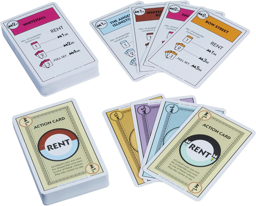 Monopoly Deal Card Game | Quick-Playing Card Game | Fun Games for Families and Kids | Ages 8 and Up | 2 to 5 Players | 1