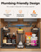 3-Pack Under Sink Organizer, 2-Tier Pull-Out Cabinet Organizer