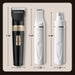 Dog Hair Clippers for Grooming Kit and Dog Paw Trimmer Nail Grinder for Grooming, Low Noise Rechargeable Cordless, Shaver Grooming Supplies for Pet Cats Dogs (Black, White)