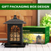 2 Pack Bird Feeders for Outdoor Hanging, Assembly Required, 1-Min Easy Setup, Classic Courtyard Design, Attracting Cardi