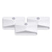 Mr. Beams MB710 LED Nightlight, Wireless, Battery-Powered, Motion-Sensing For Use In Bedroom, Stairs, Nursery, Kitchen & More, Three-Pack, White,MB710-WHT-03-00