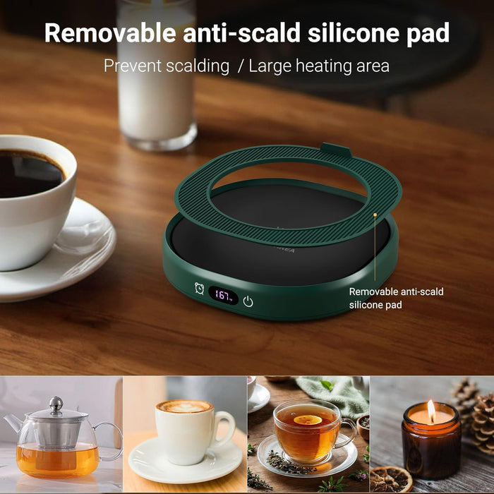 Coffee Mug Warmer & You are Awesome Mug Set, Electric Cup Warmer for Desk