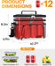 Insulated Lunch Box Men Women Leak-Proof Cooler Lunch Bag 9L