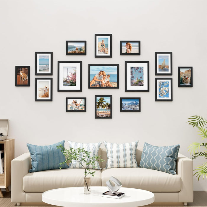 15 Pack Picture Frames Collage Wall Decor, Wall/Tabletop Display