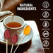 Honey Spoon Gift Set – Spoons & Lollipops on Wooden Ball Sticks – Gluten-Free, Made in USA Stirrers for Tea, Coffee, & Hot Beverages - Individually Wrapped (6-Count, Clover Honey)