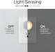, Mini LED Night Light, Plug-In, Dusk to Dawn Sensor, Warm White, Compact, UL-Certified, Ideal for Bedroom, Bathroom, Nursery, Hallway, Kitchen, 45176, 1 Pack, 6 Count