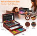 Art Supplies,192 Pack Deluxe Art Set Drawing Painting Supplies Kit
