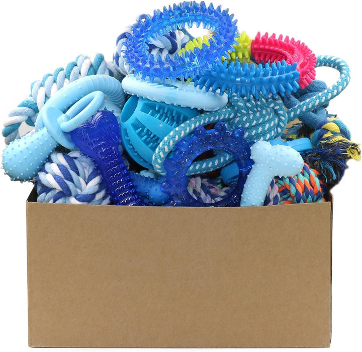 20 Pack Puppy Chew Toys, Dog Teething Toys for Puppies Small Dogs