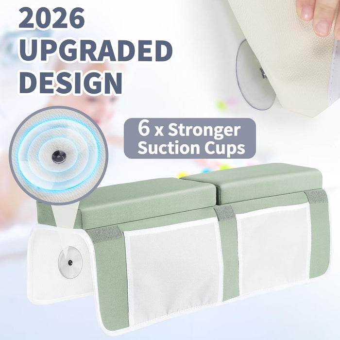 Bath Kneeler and Elbow Rest Pad Set, 1.5-Inch Thick Memory Foam Pads