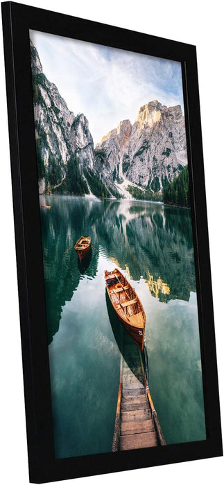 12x18 Picture Frame - Engineered Wood - Black