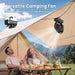 3-in-1 Camping Fan - Portable Fans Rechargeable - 24000mAh Battery Powered Fan with Light & Remote for Indoor, Outdoor, Tent, Travel, Fishing, Jobsite, Gifts for Men Dad Him - Green