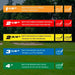 PTS Wood Golf Tees | 135 Count, 3-1/4 Inch | #1 Wood Tee on Tour | Best for Drivers & Woods