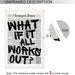 Retro Black And White Newspaper Poster What If It All Works Out Canvas Wall Art Positive Affirming Quote Minimalist Prints Painting For Home Bedroom Dorm Wall Decor 8x12in Unframed