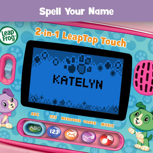 2-in-1 LeapTop Touch, Pink