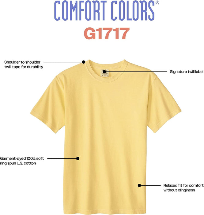 Adult Heavyweight Short Sleeve Tee, Style G1717/G1745, Multipack