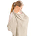 Muslin Nursing Cover Up for Breastfeeding with Rigid Hoop